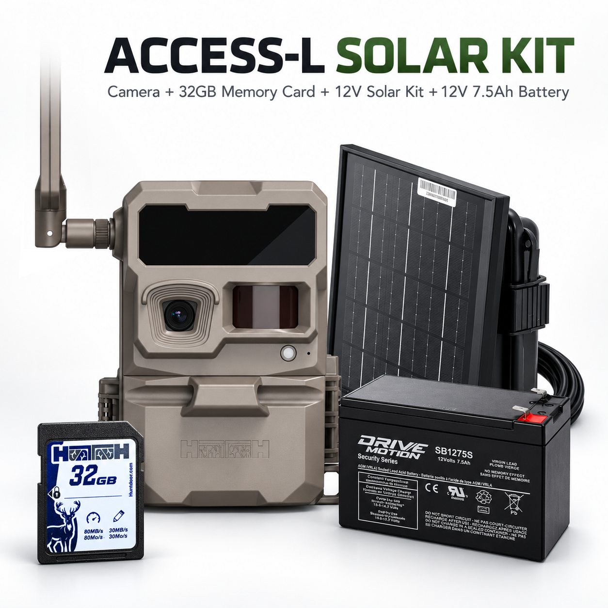 Kit ACCESS-L Solaire 12V