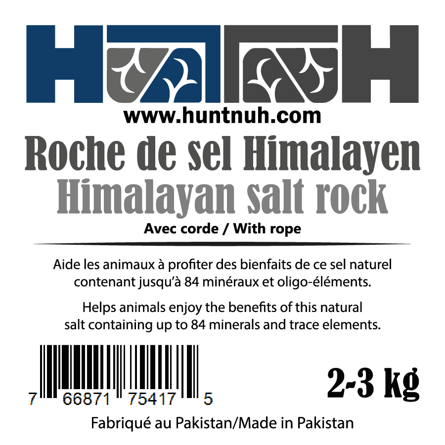 Pierre De Sel De L'Himalaya HIMALAYA SALT DREAMS - 1,5 Kg Environ, 100% Naturel, Pour Animaux, Avec Cordon - 9